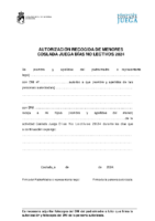 Autorización recogida menores DNL24