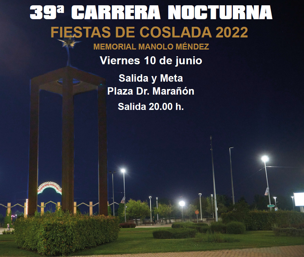 39 carrera nocturna Fiestas de Coslada