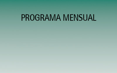 PROGRAMA MENSUAL DE MAYORES