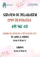 PRIMAVERA HORARIO PELUQUERIA